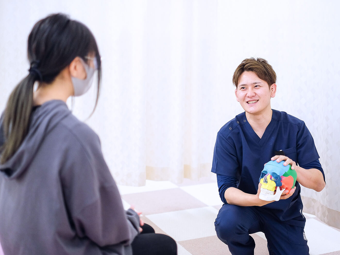 整体院の診療風景